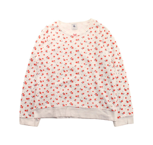 A White Pants Sets from Petit Bateau in size 8Y for girl. (Front View)