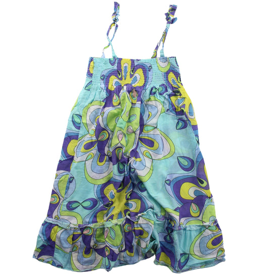 A Green Sleeveless Dresses from Vilebrequin in size 8Y for girl. (Front View)