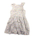 A White Short Sleeve Dresses from Petit Bateau in size 8Y for girl. (Back View)
