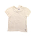 A White Short Sleeve Tops from Petit Bateau in size 6T for girl. (Front View)