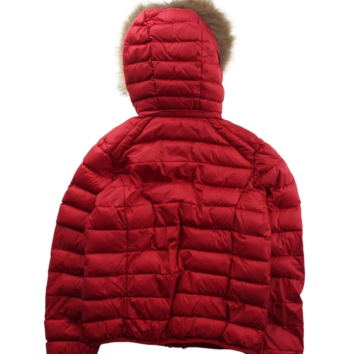 A Red Puffer/Quilted Coats & Outerwear from Just Over The Top in size 6T for boy. (Back View)