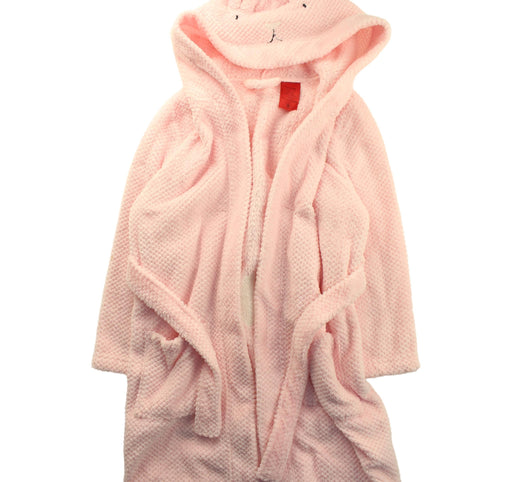A Pink Bathrobes from Seed in size 8Y for girl. (Front View)