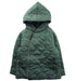 A Green Lightweight Jackets from Patagonia in size 4T for girl. (Front View)
