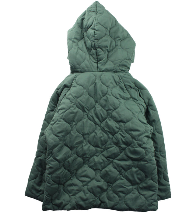 A Green Lightweight Jackets from Patagonia in size 4T for girl. (Back View)
