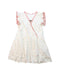 A Multicolour Short Sleeve Dresses from Emile et Ida in size 2T for girl. (Front View)