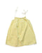 A Yellow Sleeveless Dresses from Babe & Tess in size 3-6M for girl. (Front View)