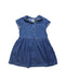 A Blue Short Sleeve Dresses from Petit Bateau in size 18-24M for girl. (Front View)