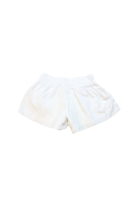 A White Shorts from Seed in size 2T for girl. (Back View)