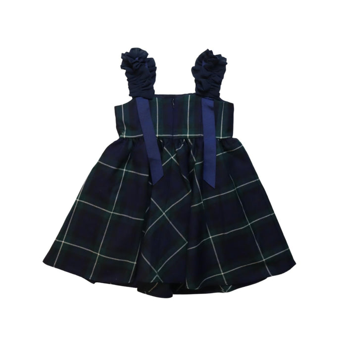 A Black Sleeveless Dresses from Nicholas & Bears in size 12-18M for girl. (Back View)