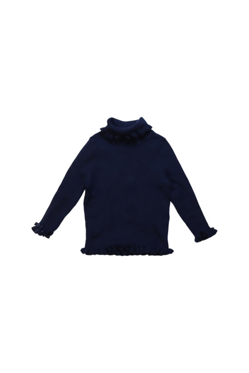 A Navy Long Sleeve Tops from Nicholas & Bears in size 12-18M for girl. (Front View)