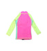 A Multicolour Rash Guards from TYR in size 2T for girl. (Back View)