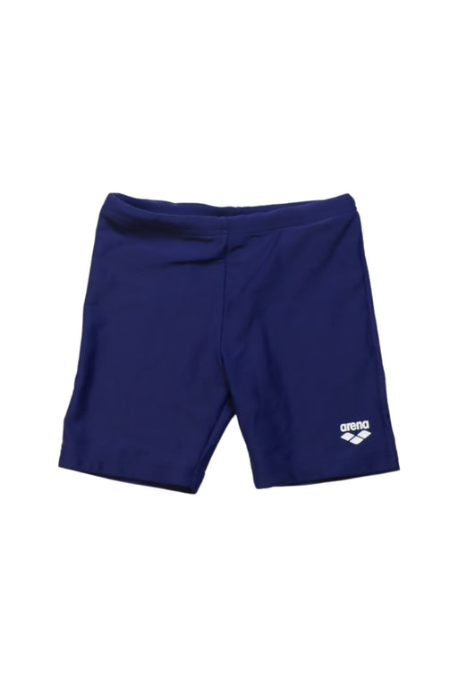 A Navy Swim Shorts from Arena in size 4T for girl. (Front View)
