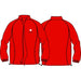 A Red Lightweight Jackets from CDNIS in size 3T for neutral. (Front View)