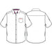 A White Short Sleeve Shirts from CDNIS in size 11Y for boy. (Front View)