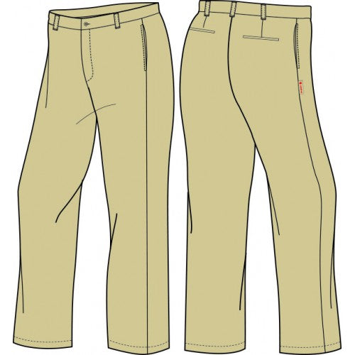 A Beige Casual Pants from CDNIS in size 11Y for boy. (Front View)