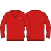 A Red Long Sleeve Tops from CDNIS in size 13Y for neutral. (Front View)