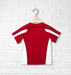 A Red Short Sleeve T Shirts from CDNIS in size 2T for neutral. (Back View)