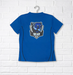 A Blue Short Sleeve T Shirts from CDNIS in size 2T for neutral. (Back View)