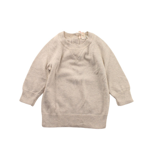 A Beige Knit Sweaters from J.Crew in size 6-12M for girl. (Front View)