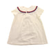 A White Short Sleeve Dresses from Gucci in size 6-12M for girl. (Back View)