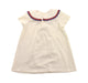 A White Short Sleeve Dresses from Gucci in size 6-12M for girl. (Back View)