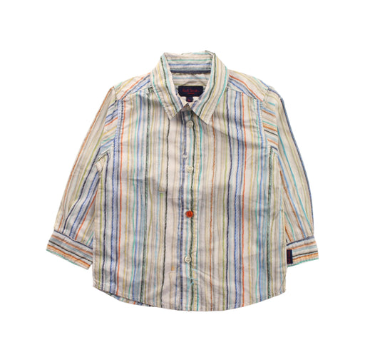 A White Long Sleeve Shirts from Paul Smith in size 6-12M for boy. (Front View)