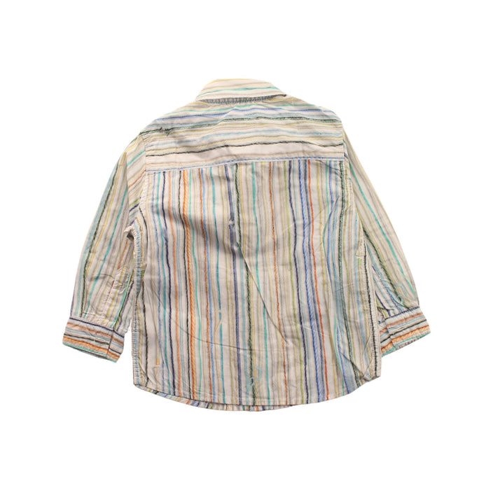 A White Long Sleeve Shirts from Paul Smith in size 6-12M for boy. (Back View)