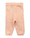A Peach Sweatpants from Louise Misha in size 0-3M for girl. (Back View)