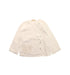A White Long Sleeve Shirts from Les Enfantines in size 6-12M for girl. (Front View)
