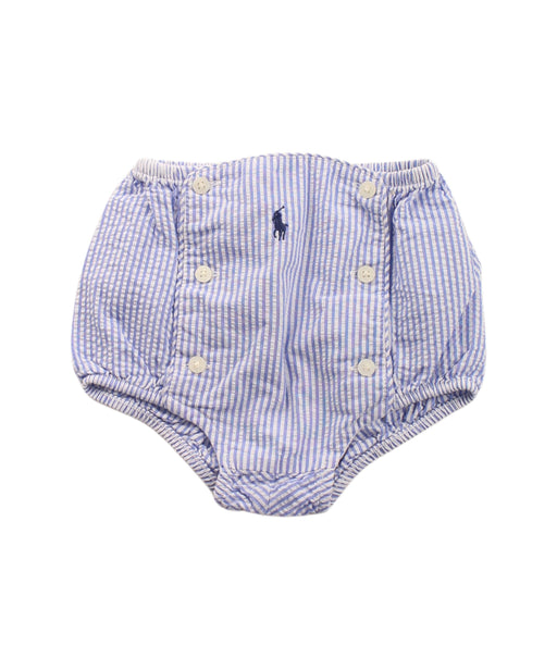 A Blue Bloomers from Ralph Lauren in size 6-12M for girl. (Front View)