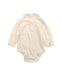 A White Long Sleeve Bodysuits from Ralph Lauren in size 3-6M for girl. (Back View)