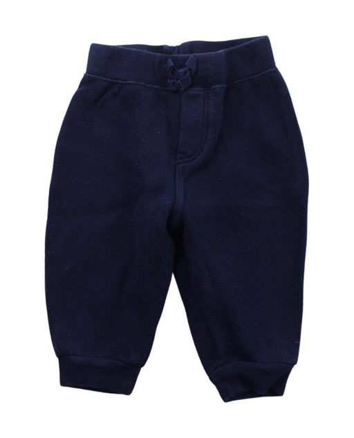 A Blue Sweatpants from Ralph Lauren in size 3-6M for girl. (Front View)