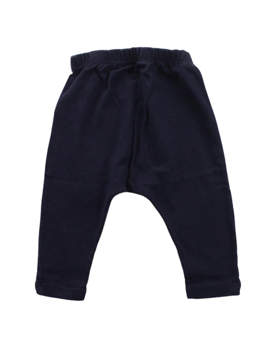 A Blue Leggings from Petit Bateau in size 3-6M for boy. (Back View)