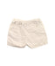 A White Shorts from Petit Bateau in size 12-18M for neutral. (Back View)