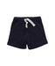 A Blue Shorts from Petit Bateau in size 12-18M for boy. (Front View)