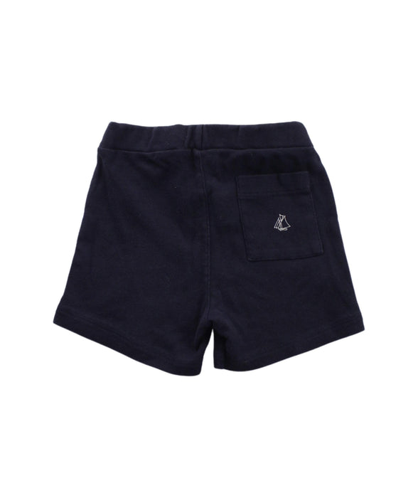 A Blue Shorts from Petit Bateau in size 12-18M for boy. (Back View)