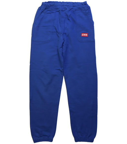 A Blue Casual Pants from EDWIN in size 7Y for neutral. (Front View)