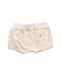 A White Bloomers from Petit Bateau in size 6-12M for girl. (Back View)