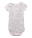 A Blue Short Sleeve Bodysuits from Petit Bateau in size 6-12M for boy. (Back View)