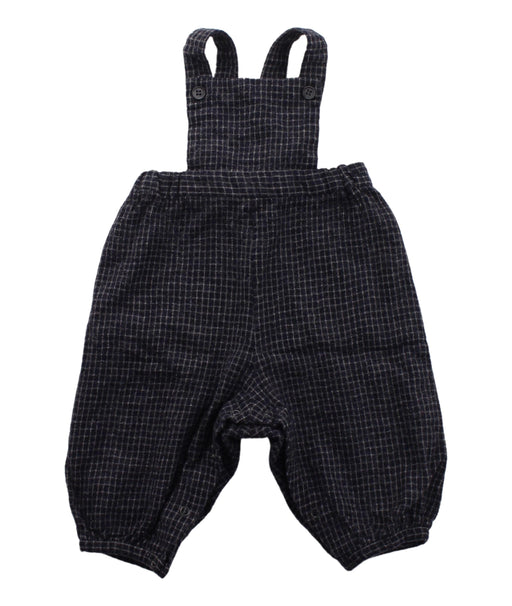 A Blue Long Overalls from Bonpoint in size 6-12M for boy. (Front View)