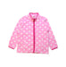 A Pink Lightweight Jackets from Miki House in size 5T for girl. (Front View)