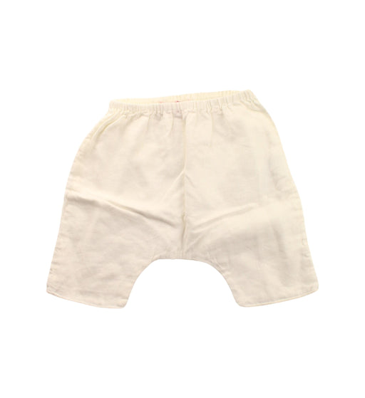 A White Casual Pants from Bonpoint in size 6-12M for boy. (Front View)