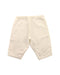 A White Casual Pants from Bonpoint in size 3-6M for boy. (Front View)