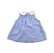 A Blue Sleeveless Dresses from Jacadi in size 6-12M for girl. (Back View)