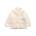 A White Cardigans from Jacadi in size 6-12M for boy. (Front View)
