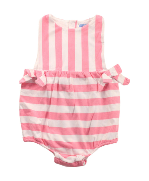 A Pink Sleeveless Bodysuits from Jacadi in size 6-12M for girl. (Front View)