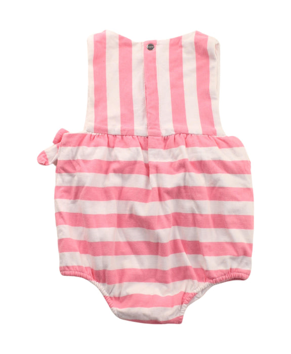 A Pink Sleeveless Bodysuits from Jacadi in size 6-12M for girl. (Back View)