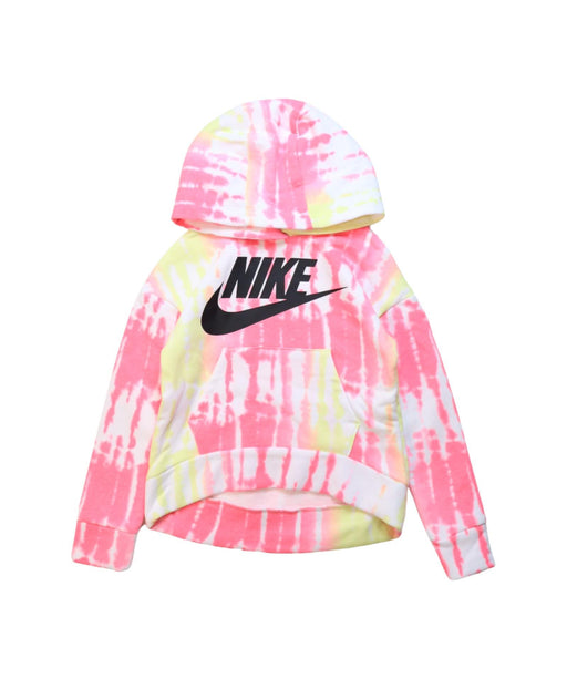 A Multicolour Hooded Sweatshirts from Nike in size 3T for girl. (Front View)