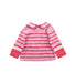 A Pink Knit Sweaters from Jacadi in size 3-6M for girl. (Back View)