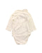 A White Long Sleeve Bodysuits from Jacadi in size 0-3M for neutral. (Back View)